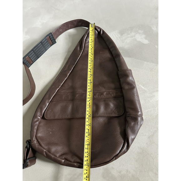 Vintage Ameribag Brown Leather Healthy Back Bag Backpack main image 11